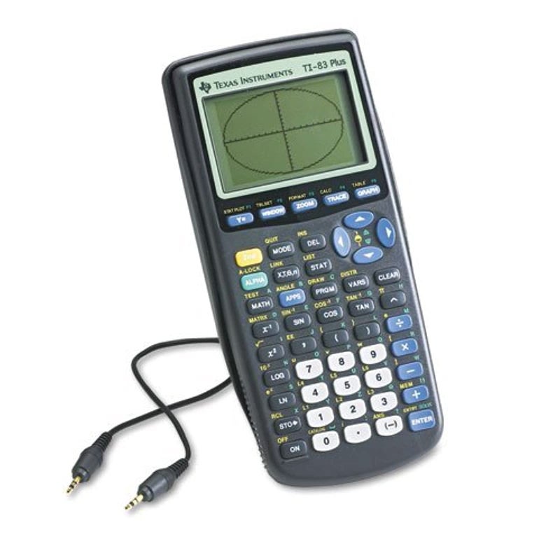 Texas Instruments TI-83 Plus Programmable Graphing Calculator (Packaging and Colors May Vary)